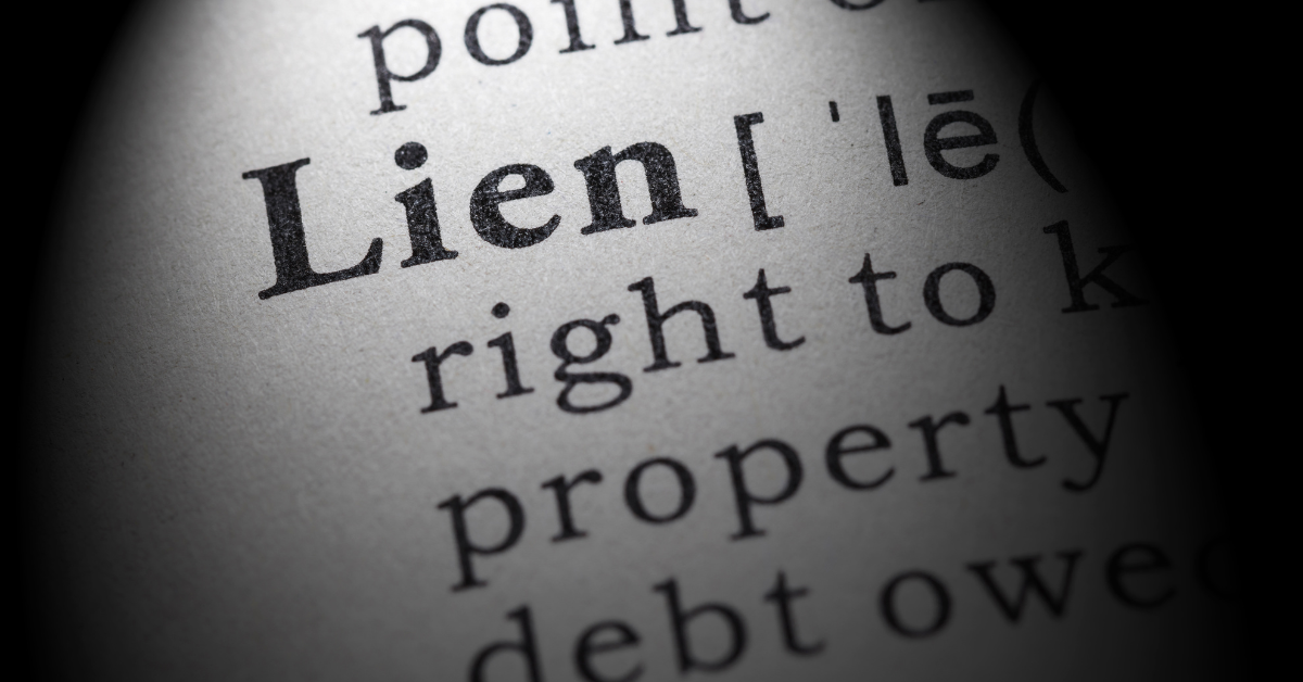 lien in personal injury Cellino Legal